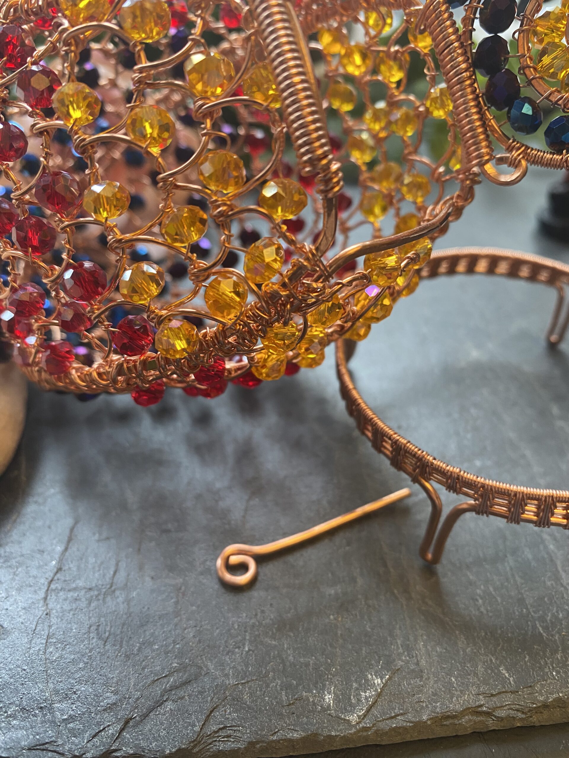 Hand-woven wire dragon’s egg - Image 4