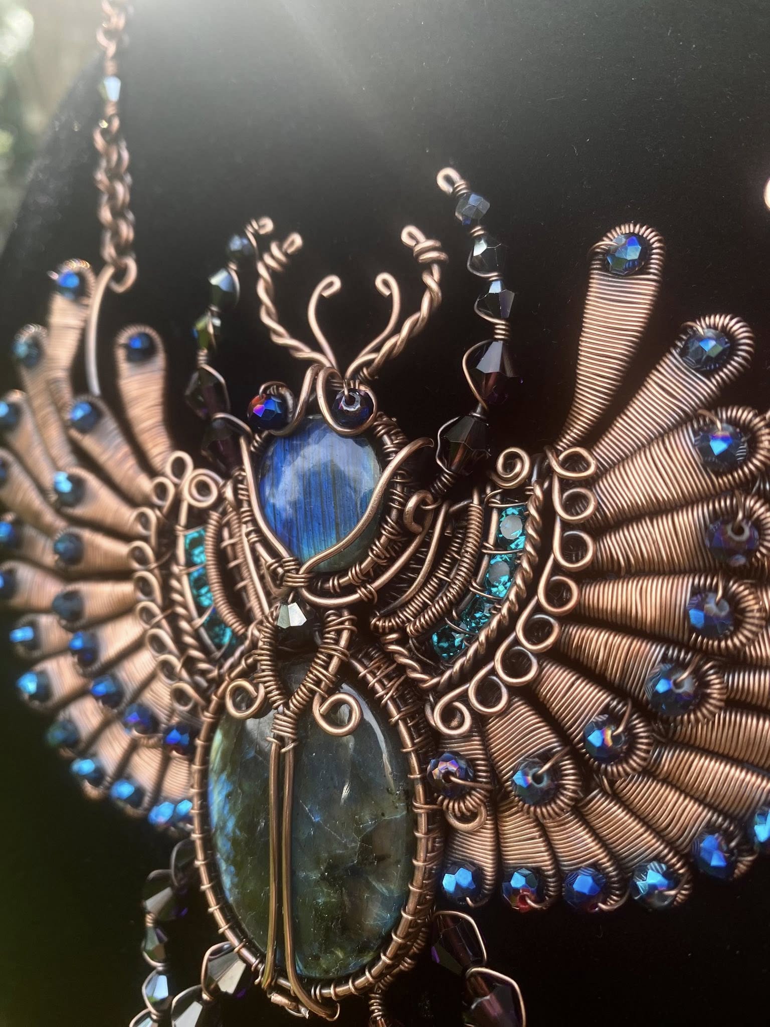 Handcrafted Scarab Necklace - Image 11